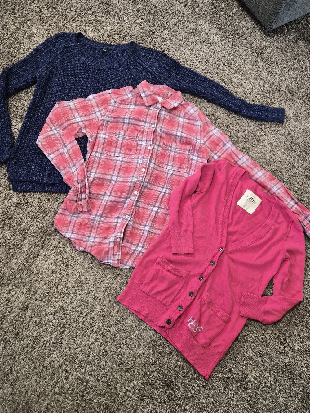 HOLLISTER & American Eagle Outtfitters Woman Tops Size Small Lot Of 3